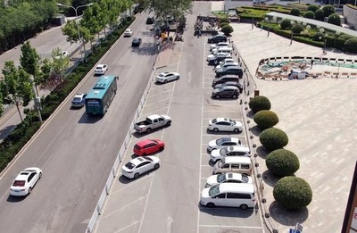 濟南中海環宇城周邊停車管理優化 新增300車位與保安服務升級