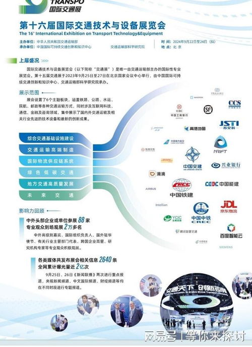 誠邀出席第十六屆國際交通技術(shù)與設(shè)備展覽會，探索工業(yè)互聯(lián)網(wǎng)數(shù)據(jù)服務(wù)新機(jī)遇
